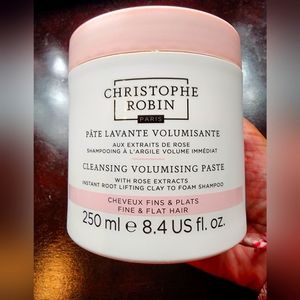 CHRISTOPHE ROBIN Volume Shampoo Paste with Rassoul Clay and Rose Extracts